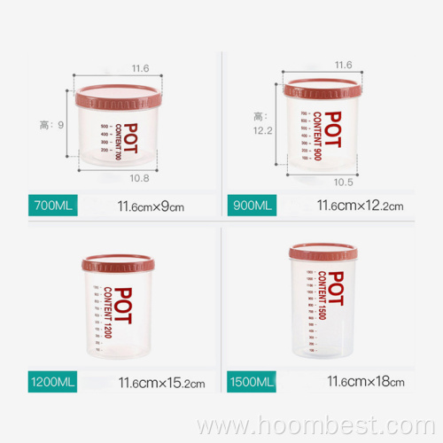 storage Box Airtight For Dry Food Organization